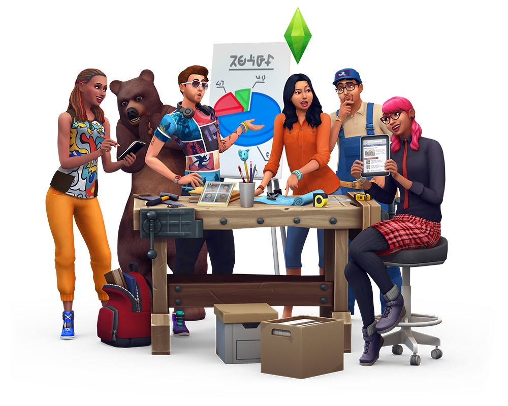 Electronic Arts предлагает игрокам выбрать каталог для The Sims 4.