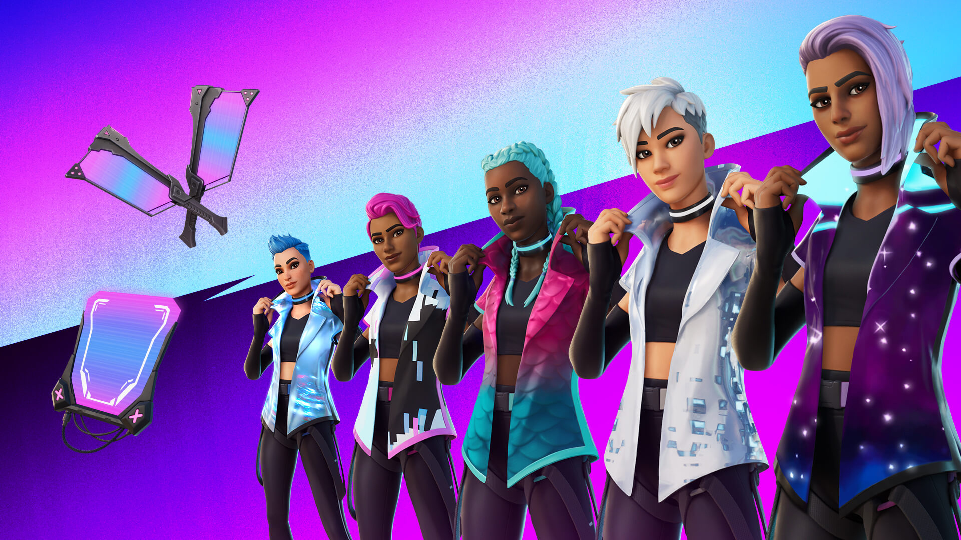 В Fortnite добавили экипировку, украшения на спину и кирки с обёртками