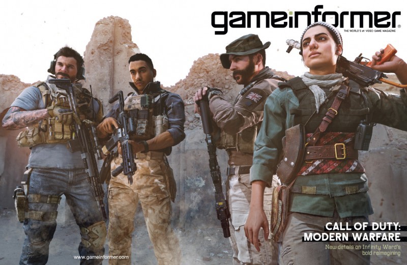На обложке свежего номера Game Informer оказалась Call of Duty: Modern Warfare