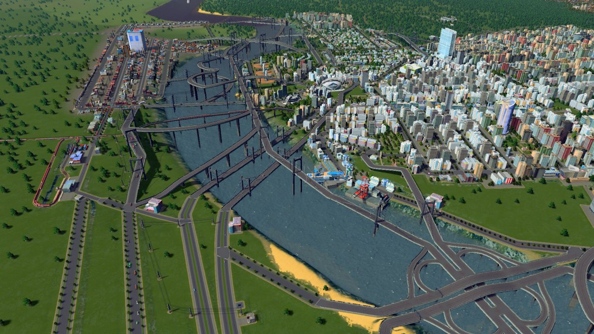 Карта москвы cities skylines