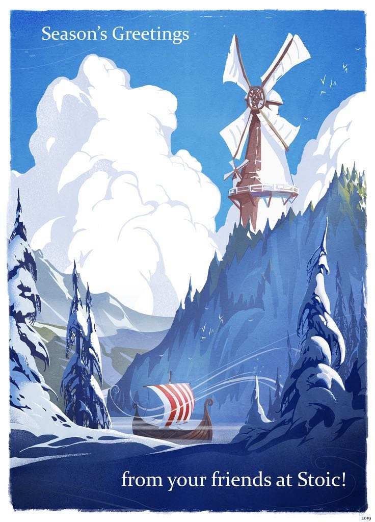 В серии The Banner Saga нашлись места и и моменты, прекрасно подходящие для мирных и тихих праздников