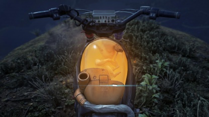 В Days Gone появился бензобак с ребёнком из Death Stranding — и это не шутка!
