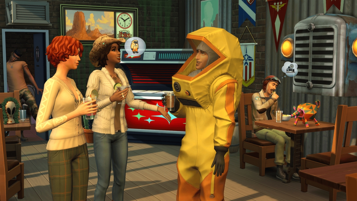 «The Sims 4 Стрейнджервиль» превратит жизнь симов в нечто странное