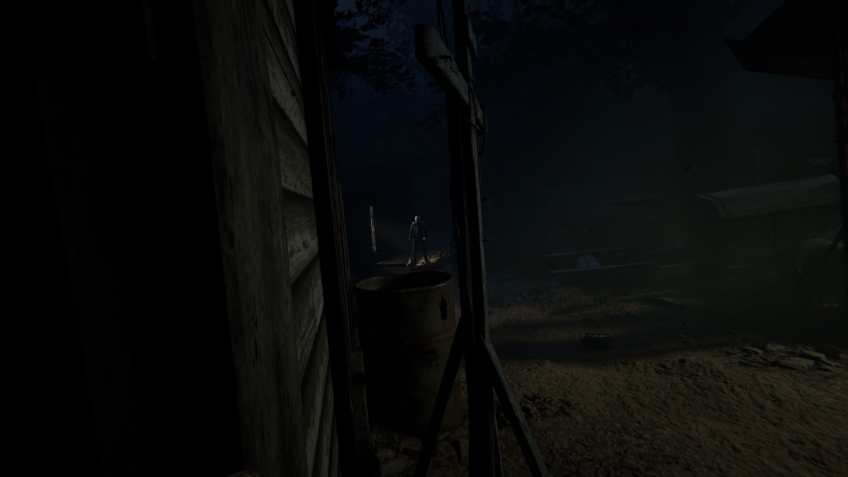 В Outlast 2 можно выглядывать из-за угла, но лучше было бы нельзя.