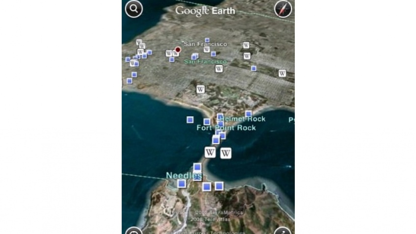 iPhone получил Google Earth iPhone получил Google Earth