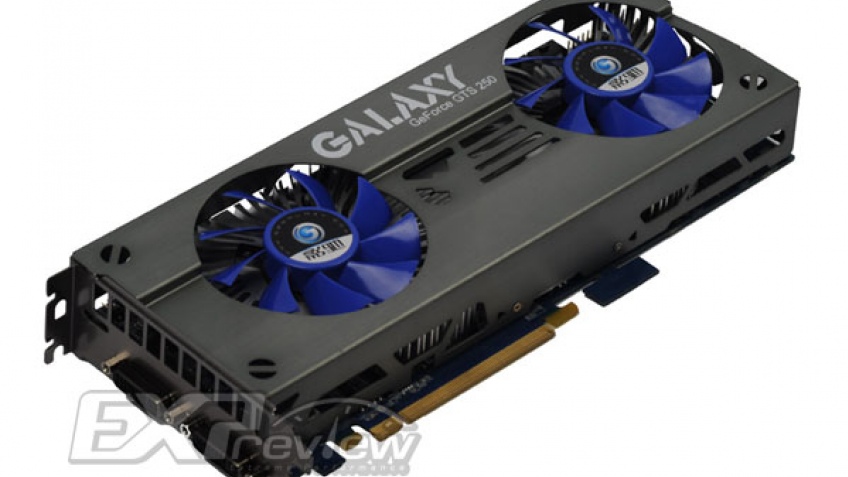 Galaxy показала двойную модификацию GeForce GTS 250