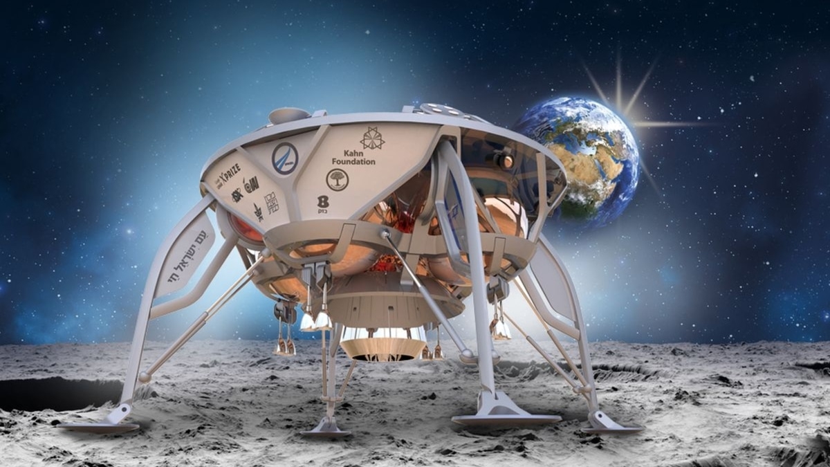 Израильский луноход Beresheet разбился при посадке на Луну