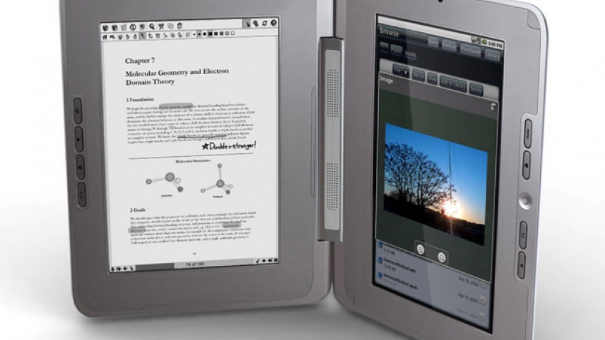 CES 2010: eBook с двумя дисплеями
