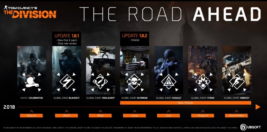 Чего ждать игрокам The Division с марта по сентябрь