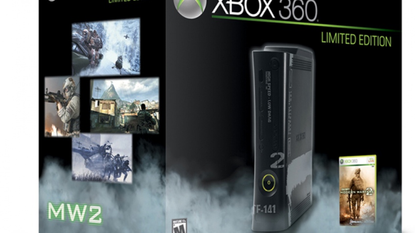 Modern Warfare 2 и Xbox 360 уместили в одну коробку