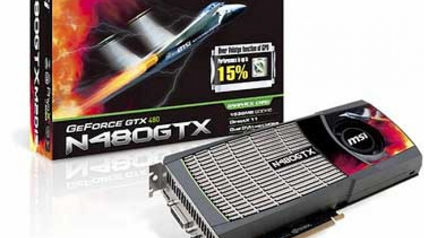 MSI «потеряла» фотографию собственной версии GeForce GTX 480