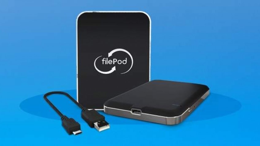 FilePod — флеш-накопитель, который подключается к облакам