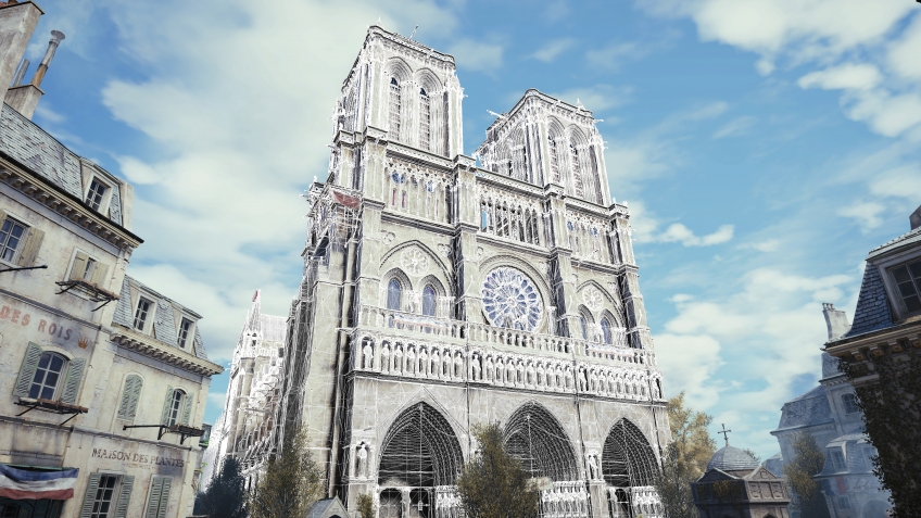 Модель из Assassin's Creed Unity может помочь в реставрации Собора Парижской Богоматери