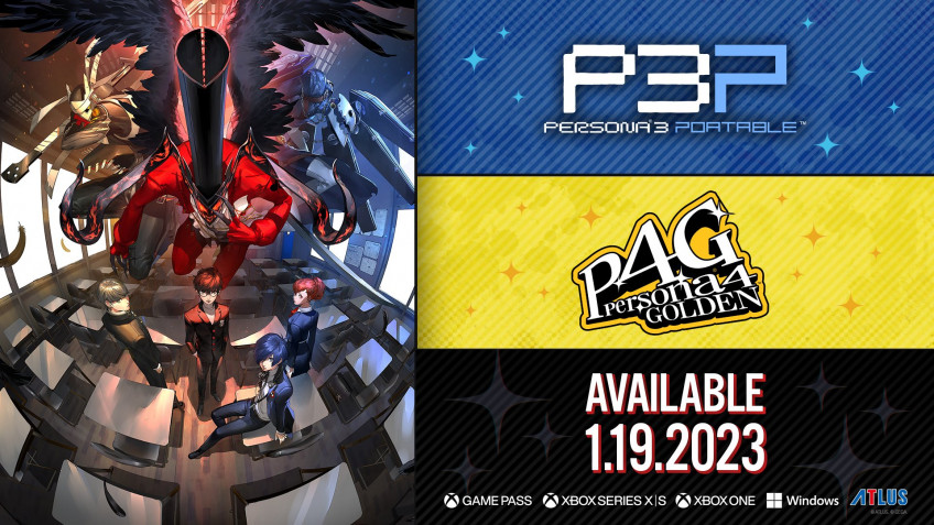 Ремастеры Persona 3 Portable и Persona 4 Golden выходят 19 января.