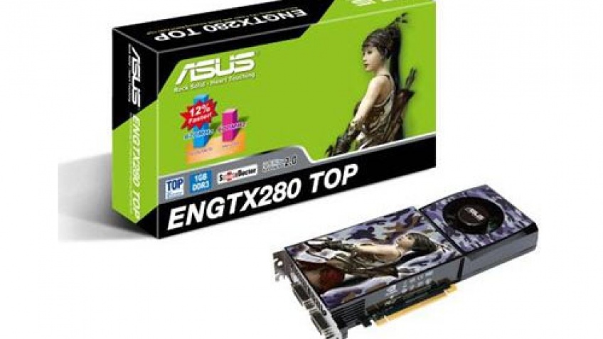 ASUS представила разогнанную GeForce GTX 280 ASUS представила разогнанную GeForce GTX 280